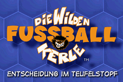 Die Wilden Fussball Kerle screenshot 2 for GameBoy Advance